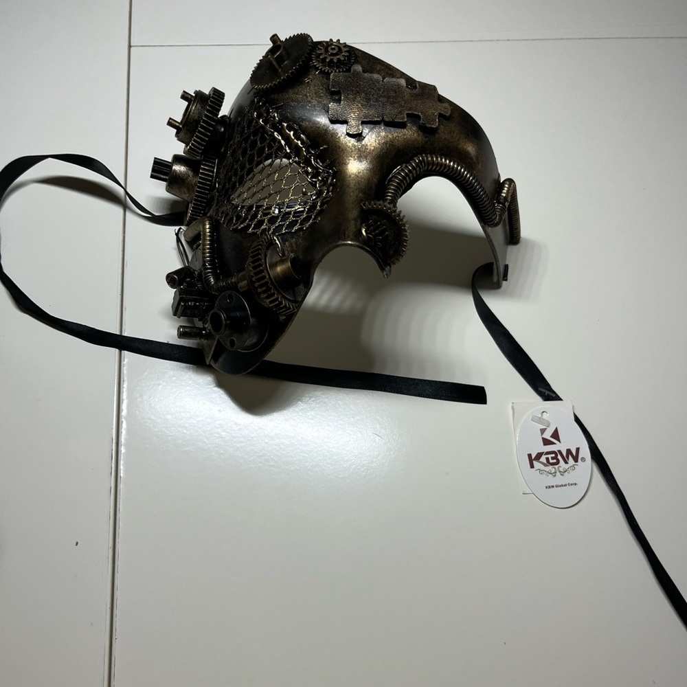 Time designed party mask